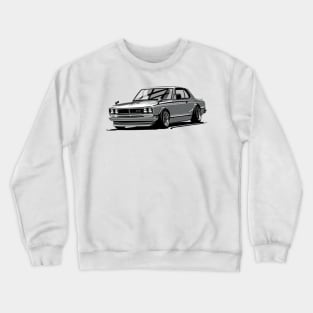 Hakosuka gtr jdm vector art Crewneck Sweatshirt